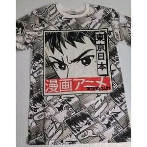 Launder All Over Graphic Tee Size S, Rising Sun Bailey Apparel